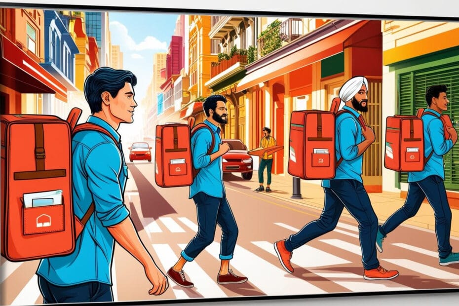 podsumowanie 2024, import dostawców jedzenia tania siła robocza w branży food delivery