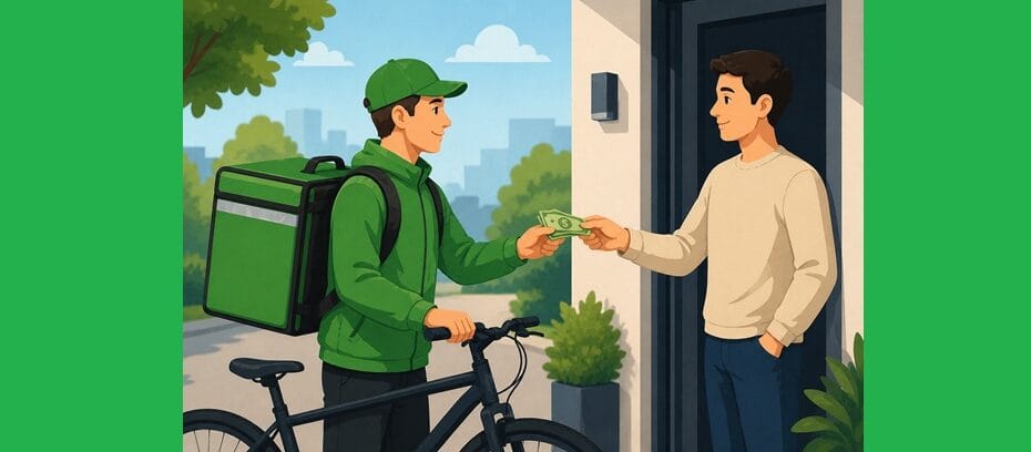 Uber Eats wprowadza zamówienia gotówkowe